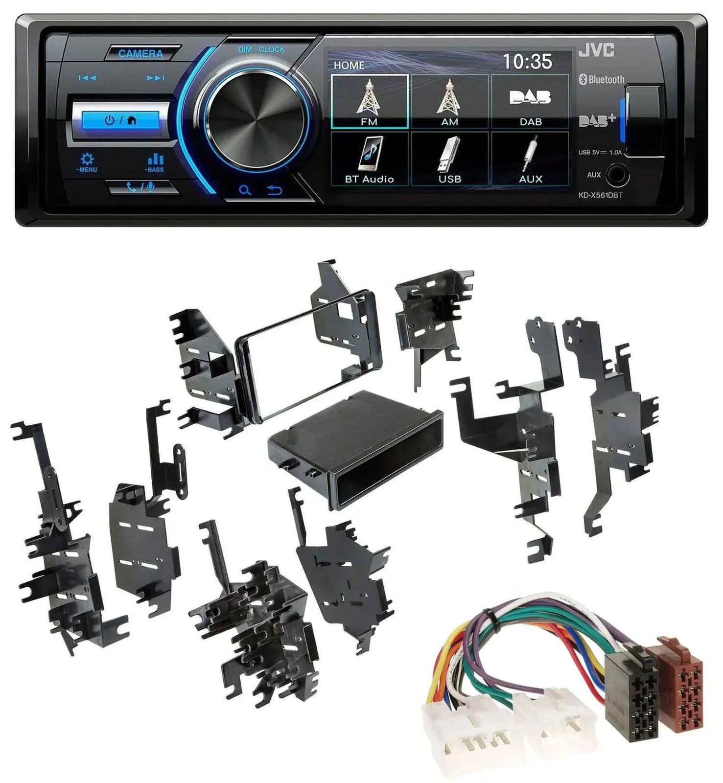 JVC Bluetooth MP3 USB DAB Autoradio für Toyota Tundra / Celica / FJ