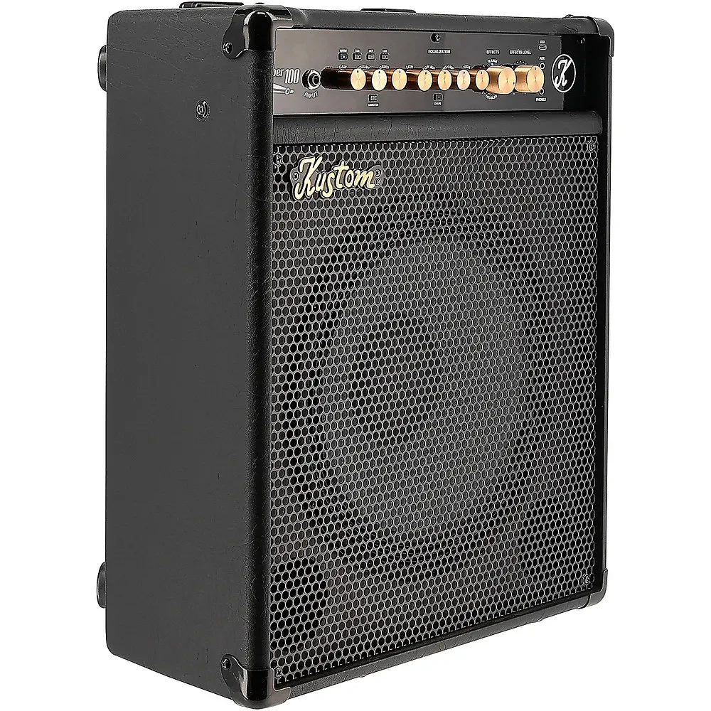 Kustom Camber 100 100W 1 x 12 Modeling Bass Combo Amp Black