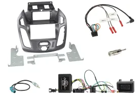 Radioset Lenkradadapter Doppel DIN Autoradio für Ford Transit Connect 13-18 Disp