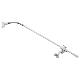 Odyssey LTBXS2CPMICBWHT White Mic Boom Arm for Dual Tier X-Stands idjnow