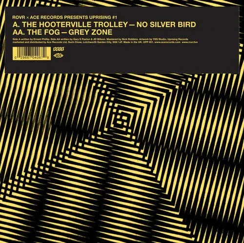 Виниловая пластинка Hooterville Trolley - No Silver Bird / Grey Zone [New 7" Vinyl] UK - Im