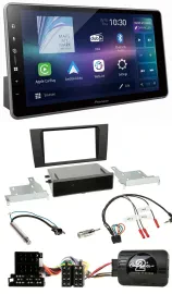 Pioneer Bluetooth USB DAB Lenkrad Autoradio für Audi A4 B5 1999-2001