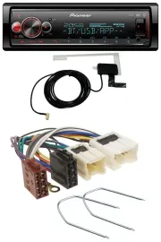 Автомагнитола Pioneer Bluetooth DAB USB MP3 для Nissan Pathfinder (1996–2003) и Quest (1993–2002)