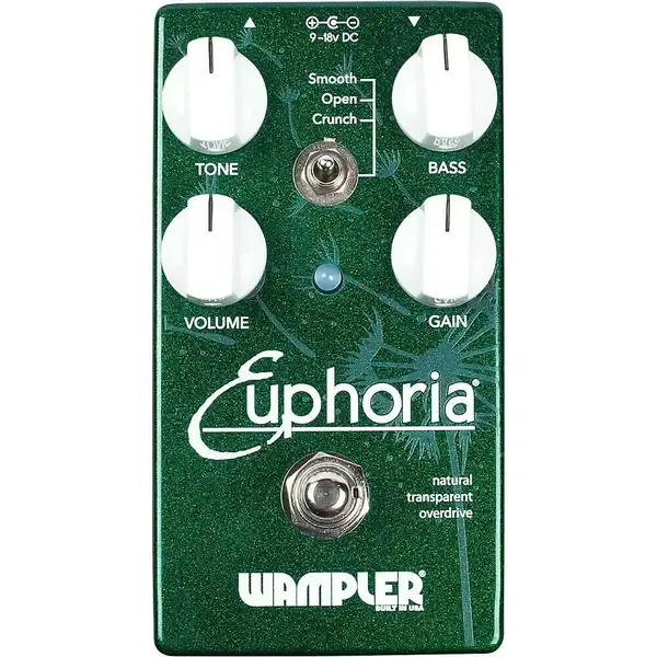 Педаль эффектов для электрогитары Wampler Euphoria Overdrive Pedal