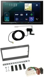 Pioneer 2DIN DAB USB MP3 Bluetooth Autoradio für SSangYong Kyron ab 2005