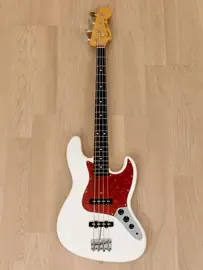 Бас-гитара Fender Traditional 60s Jazz Bass JJ Olympic White w/gigbag Japan 2017