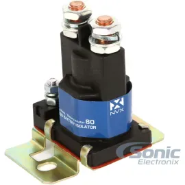NVX BIR80 80 Amp Relay and Battery Isolator Open Box, Great