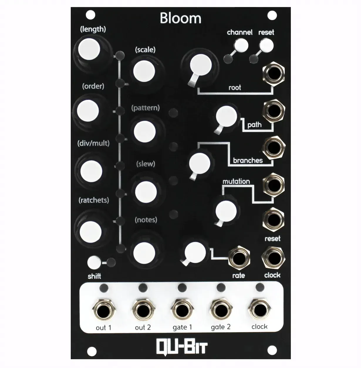 Модульный студийный синтезатор Qu-Bit Bloom Fractal Sequencer Eurorack Module