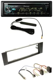 Pioneer CD MP3 AUX DAB USB Autoradio für Audi A3 (8P, 03-06) - ISO
