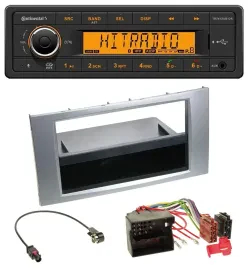 Continental MP3 Bluetooth AUX USB Autoradio für Ford Fiesta Focus 2004-2008 silb