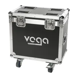 Tour Case 2x Vega 3Way Pro Moving Heads Holz Rollen Butterfly-Verschlüsse
