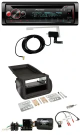 Pioneer DAB CD Lenkrad USB Bluetooth Autoradio für FIAT Fiorino ab 2008