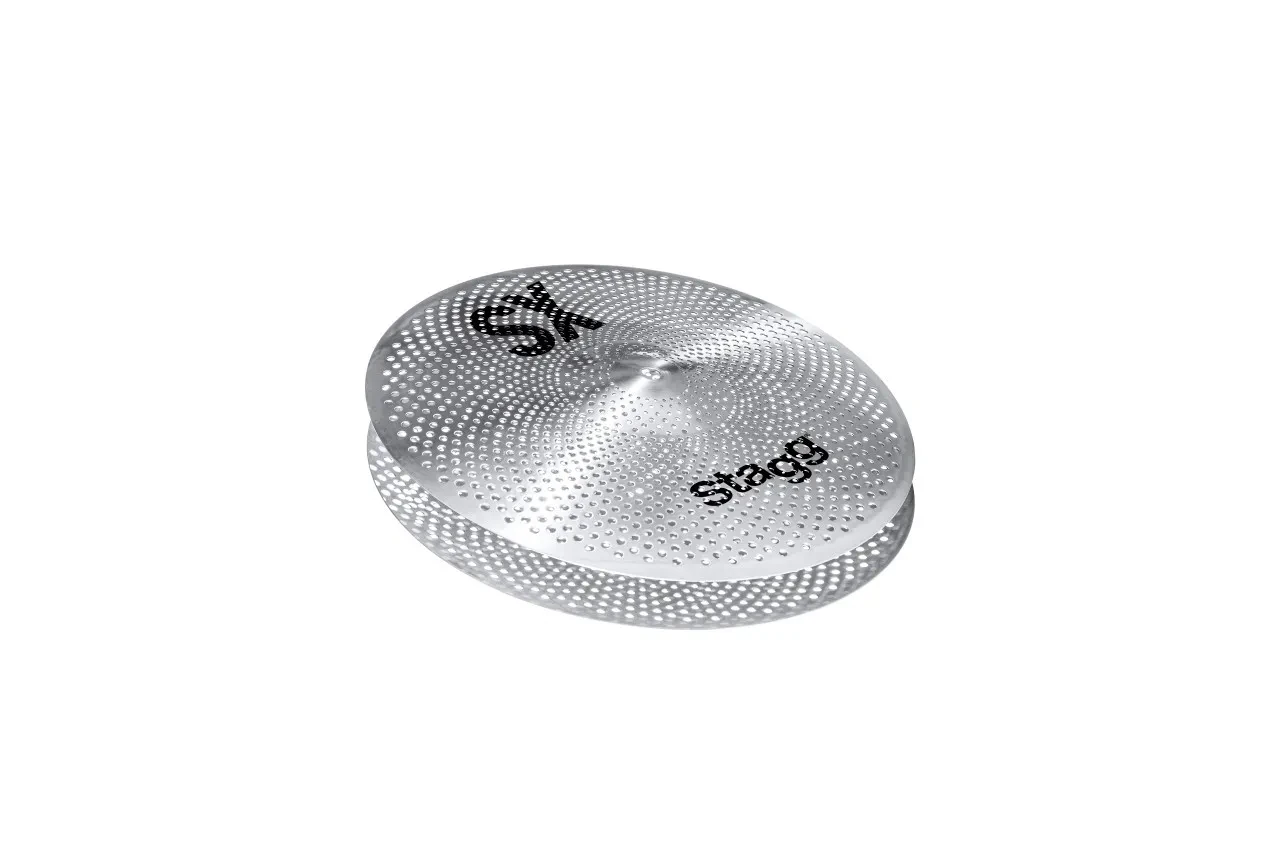Тарелка hi-hat тренировочная STAGG SXM-HM14 14" (набор, пара)