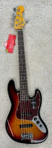 Бас-гитара Fender American Professional II Jazz Bass V 3-Color Sunburst