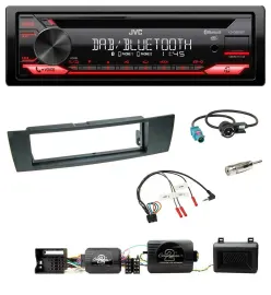 JVC CD DAB USB Bluetooth Lenkrad Autoradio für BMW 1er 2004-2013 E87