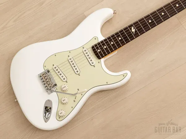 Электрогитара Fender Sham Kamikaze Signature Stratocaster SSS Arctic White w/gigbag Japan 2023