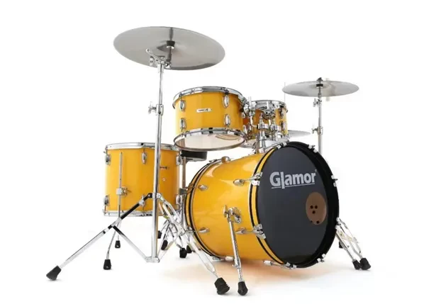 Акустическая ударная установка Glamor GLM-22-Yellow P22 Series
