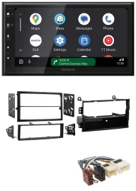 Kenwood DAB Bluetooth USB MP3 2DIN Autoradio für Nissan 350Z Roadster 02-05
