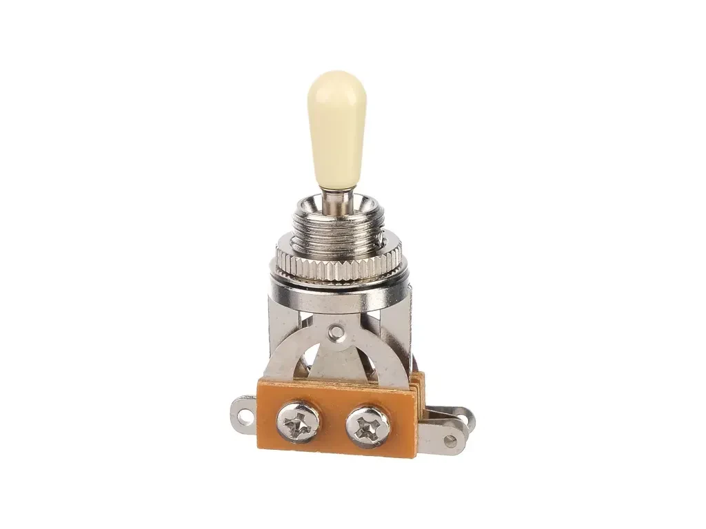 Переключатель для электрогитары Paxphil TGS101-CR/IV, 3-х позиционный, хром/кремовый