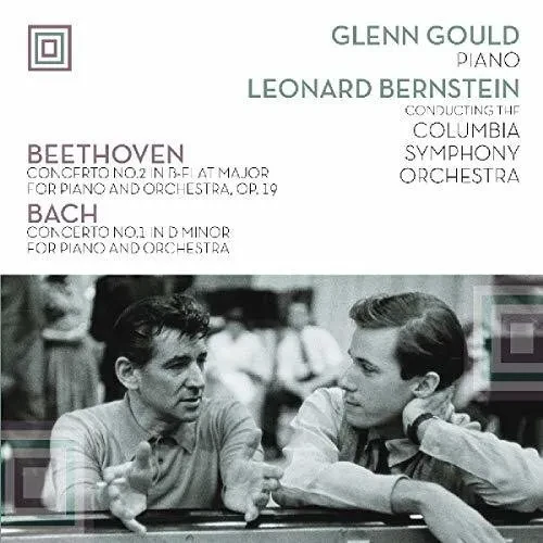 GOULD GLENN Plays Beethoven Concerto 2 & Bach Concer LP