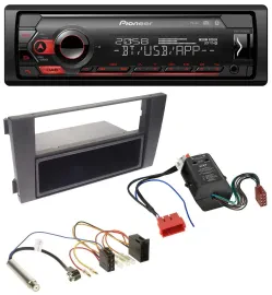 Pioneer MP3 USB DAB Bluetooth Autoradio für Audi A6 01-05 C5 Symphony Bose Aktiv
