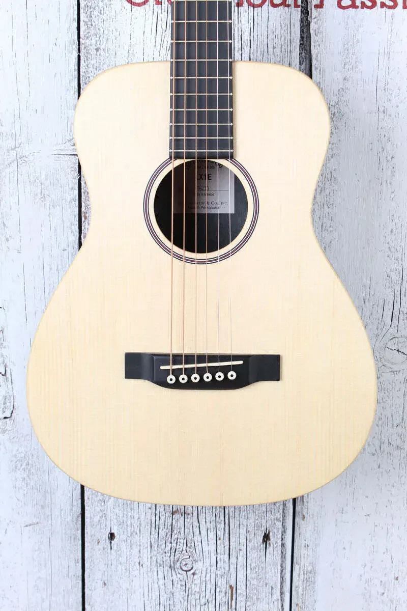 Б/У Электроакустическая гитара Martin Guitars LX1E Little Martin Solid Spruce Top, Fishman Sonitone, 23", с чехлом
