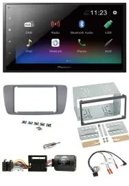 Pioneer USB Bluetooth DAB 2DIN Lenkrad Autoradio für Seat Ibiza ab 08 conemaragr