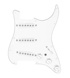 920D Custom Vintage American Loaded Pickguard for Strat With White Pickups, W...