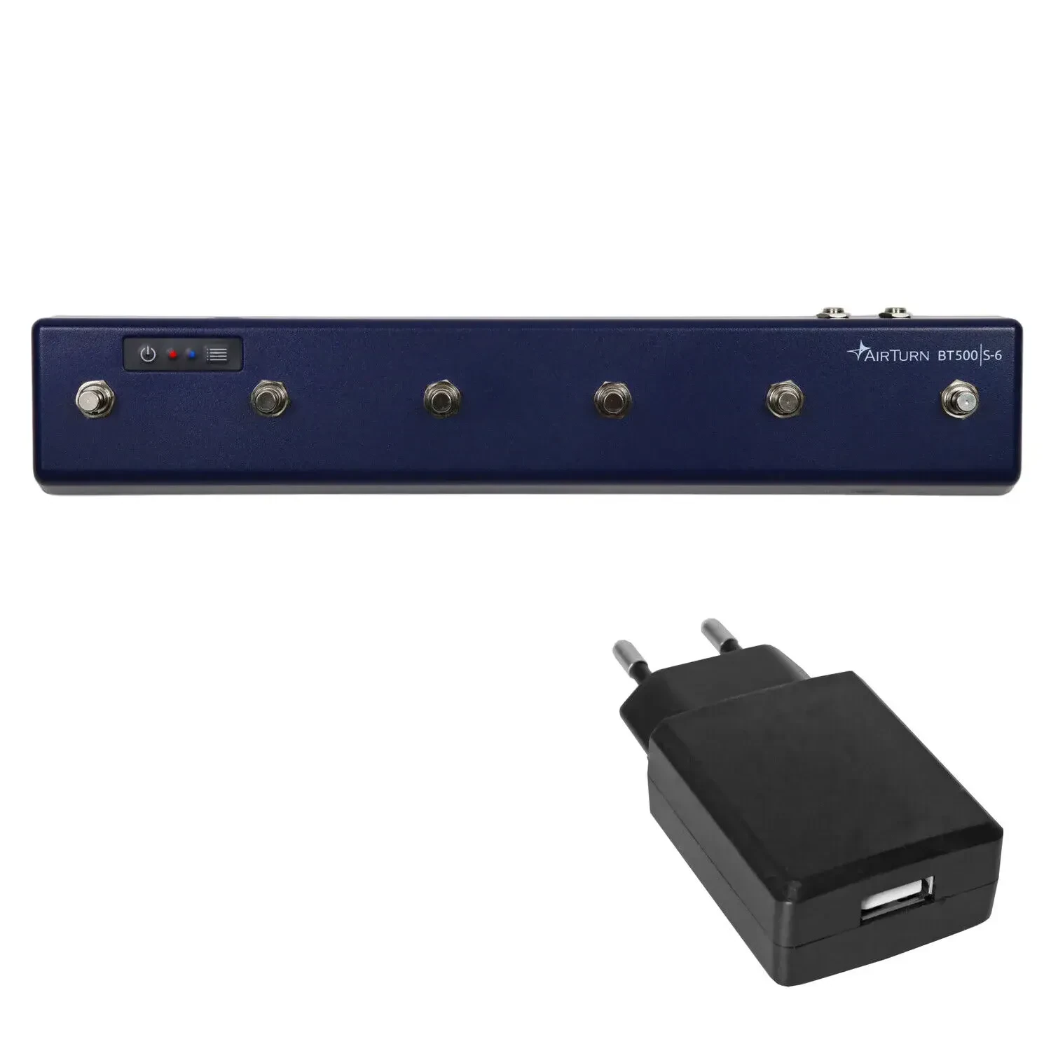MIDI-контроллер Airturn BT500-S6 Bluetooth, 6 переключателей, с блоком питания