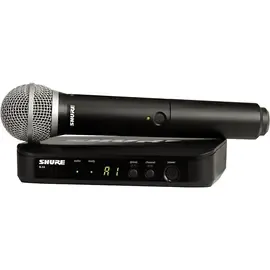 Микрофонная радиосистема Shure BLX24 Handheld Wireless System With PG58 Capsule Band H9