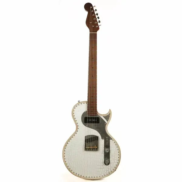 Электрогитара Paoletti Richard Fortus Custom White Leather Jr. Signature Guitar