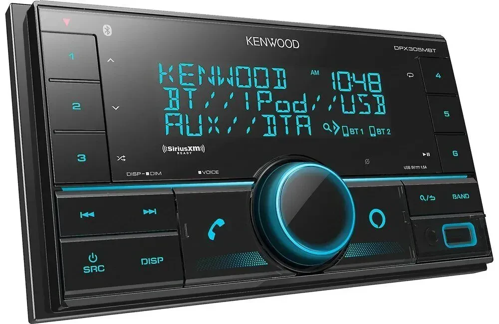Автомагнитола Kenwood DPX305MBT 2-DIN цифровой медиаресивер