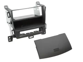 Radioblende DIN Autoradio für Opel Zafira Tourer ab 2012 jet black