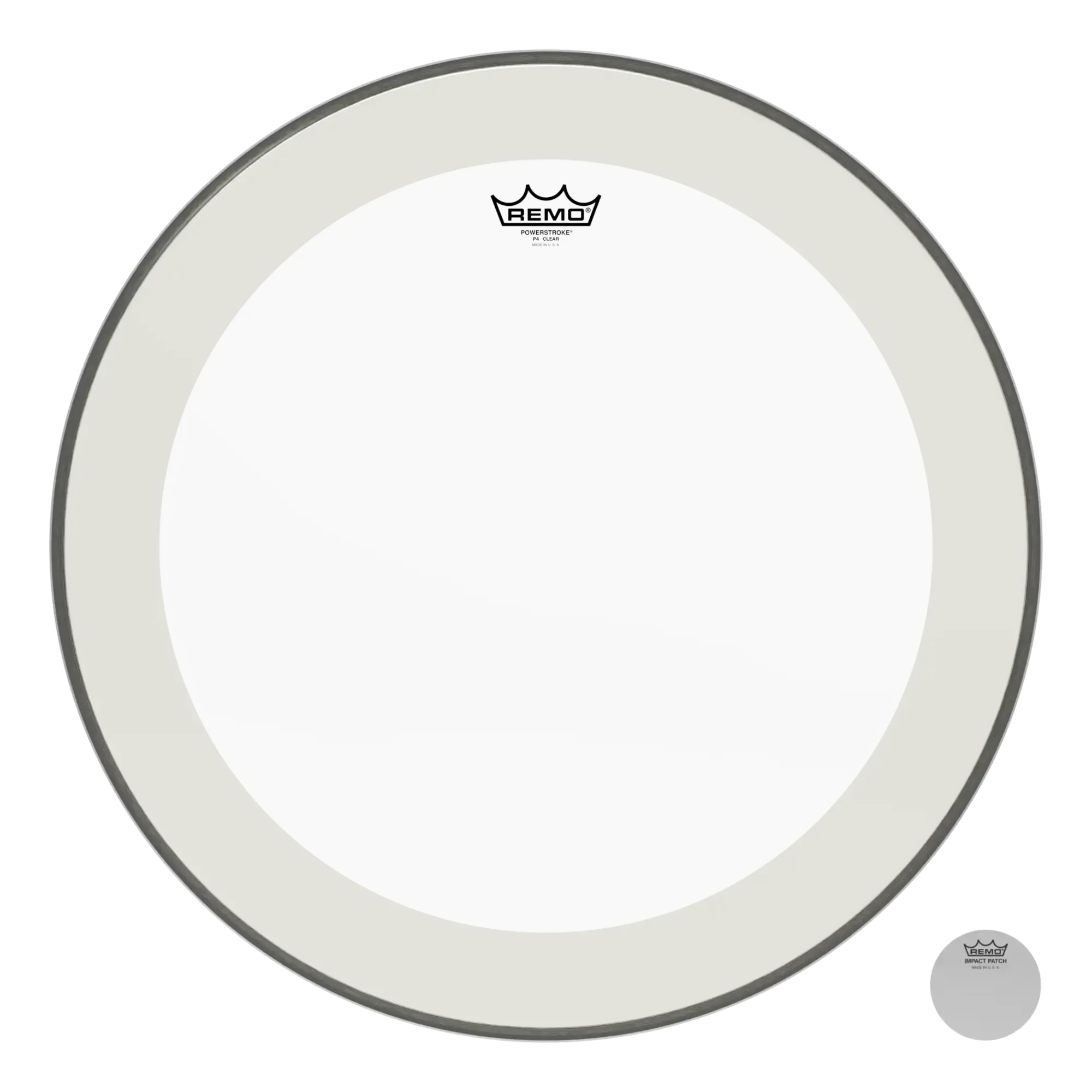 Пластик для барабана Remo 22" Powerstroke P4 Clear