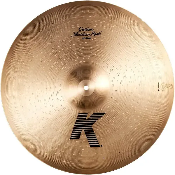 Тарелка барабанная Zildjian 22" K Custom Medium Ride