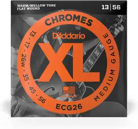 Струны для электрогитары D'Addario ECG26 XL 13-56