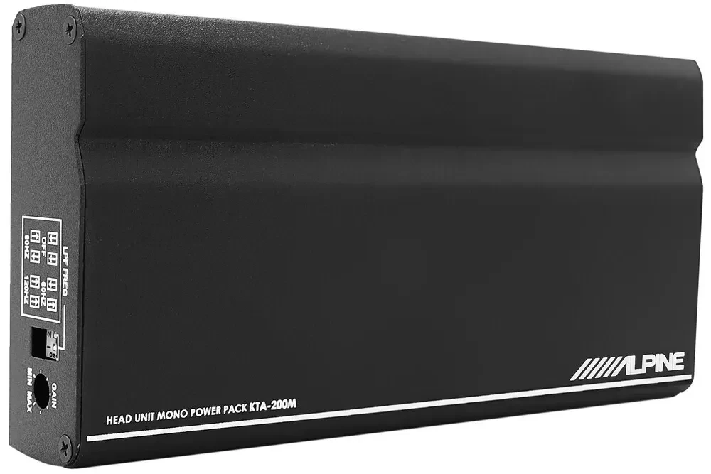 Усилитель мощности Alpine KTA-200M моноблок, 200 Вт RMS