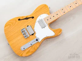 2018 Suhr Alt T Semi-Hollow Guitar Natural w/ SSV Humbuckers, Case