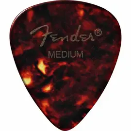 Медиаторы Fender 351 Shape Picks, 12 Count, Shell, Medium