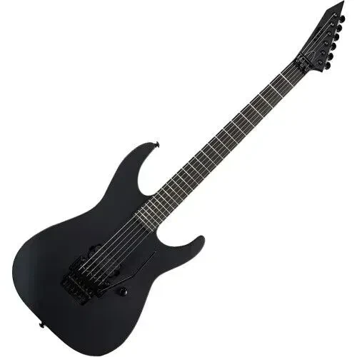 Б/У Электрогитара ESP LTD M-Black Metal BLKS H, Floyd Rose 1000, сквозной гриф, 25.5", матовый чёрный