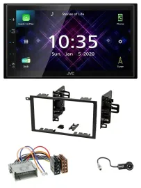 JVC DAB 2DIN MP3 Bluetooth USB Autoradio für Chevrolet Avalanche Blazer Cavalier