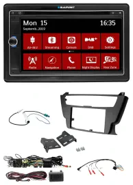Blaupunkt 2DIN USB DAB Lenkrad Bluetooth TMC Navigation für BMW 3er 4er 2012-201