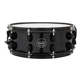 Б/У Малый барабан MAPEX Drums MPX 14" x 5.5" клён/тополь, черный (Midnight Black)