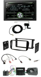 Pioneer CD USB Lenkrad Bluetooth 2DIN DAB Autoradio für Ford Mondeo S-Max glänze