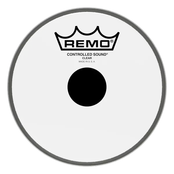 Пластик для барабана Remo 6" Controlled Sound Clear Black Dot