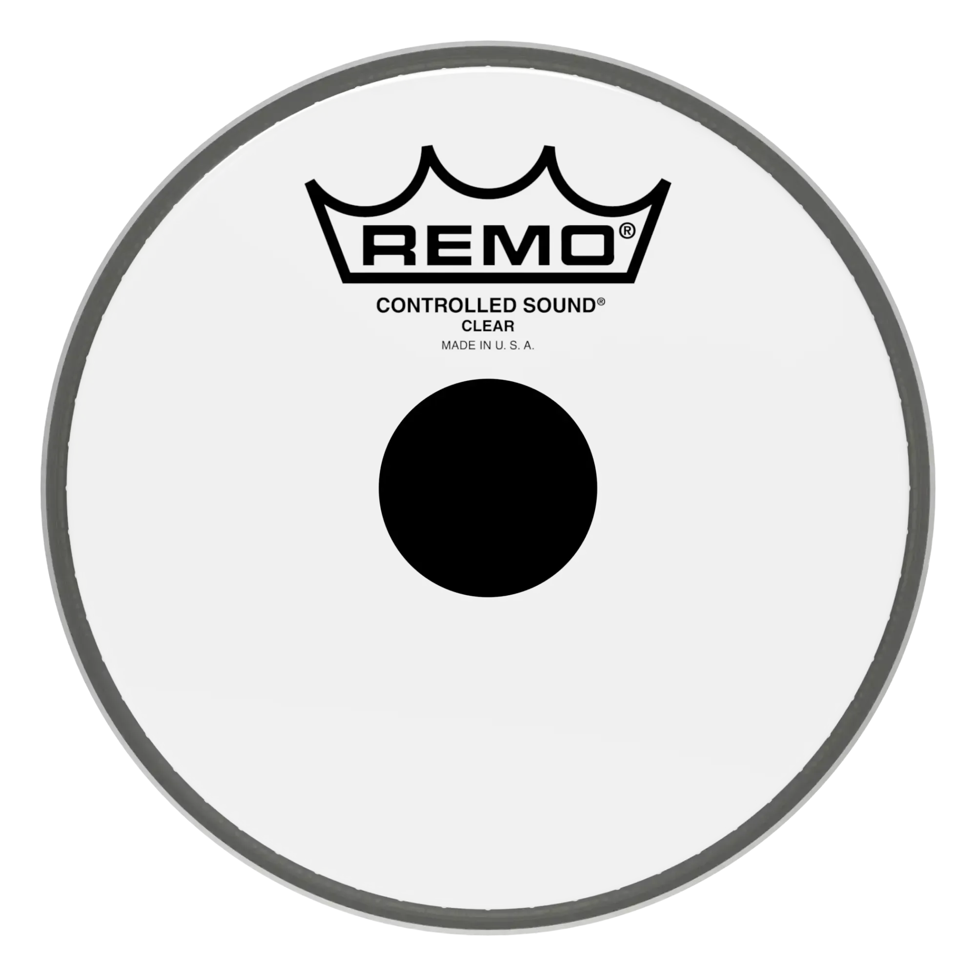 Пластик для барабана Remo 6" Controlled Sound Clear Black Dot