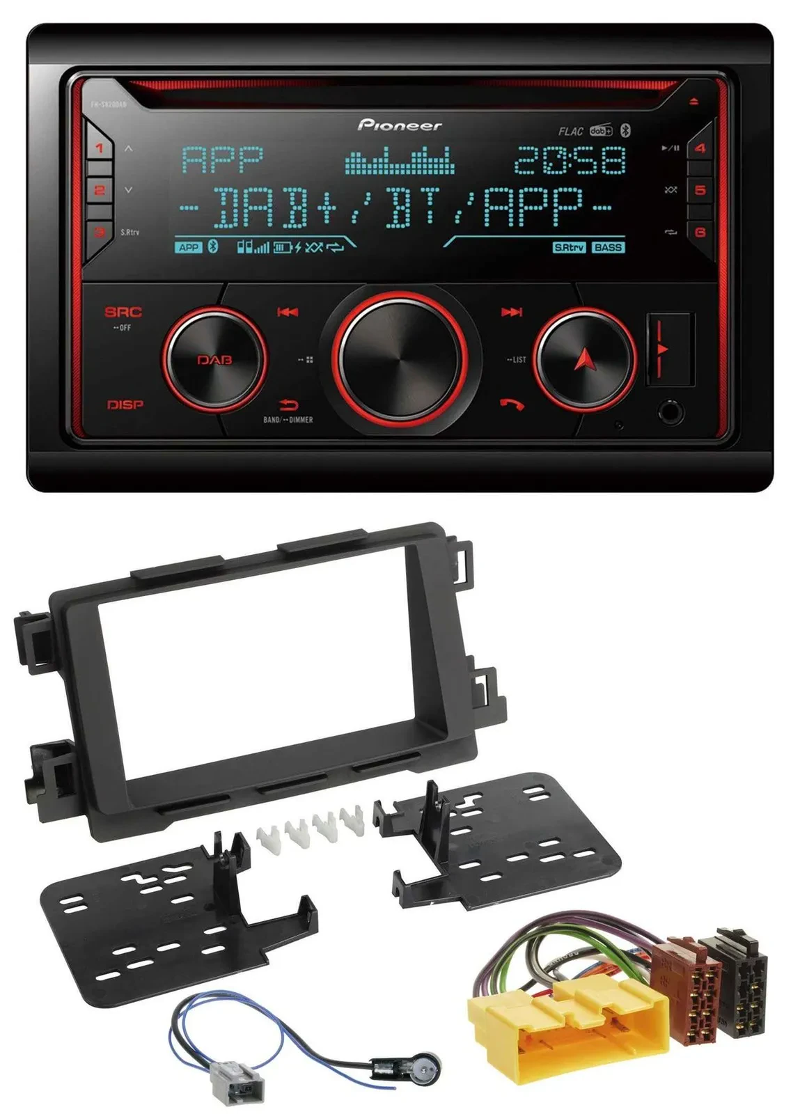 Pioneer 2DIN DAB MP3 Bluetooth USB CD Autoradio für Mazda 6 2013 2015 CX-5 ab 20