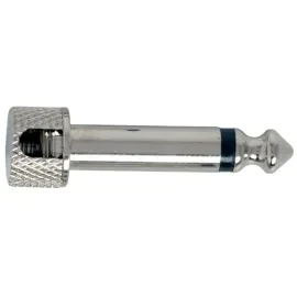 Valor Audio Twist-Tight Solderless 1/4" Right Angle Nickel Plug