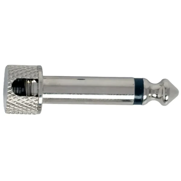 Valor Audio Twist-Tight Solderless 1/4" Right Angle Nickel Plug