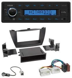 VDO AUX 1DIN MP3 USB Autoradio für Hyundai ix35 (LM, 2010-2013)